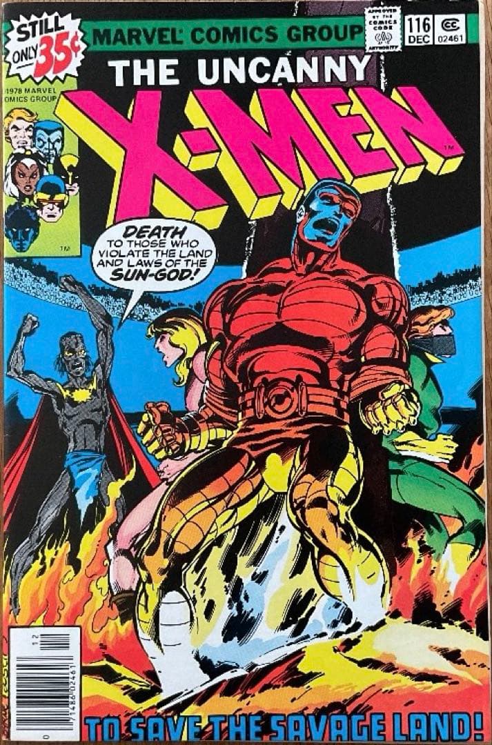 Uncanny X-men #116 Savage Land❗️アメコミリーフ