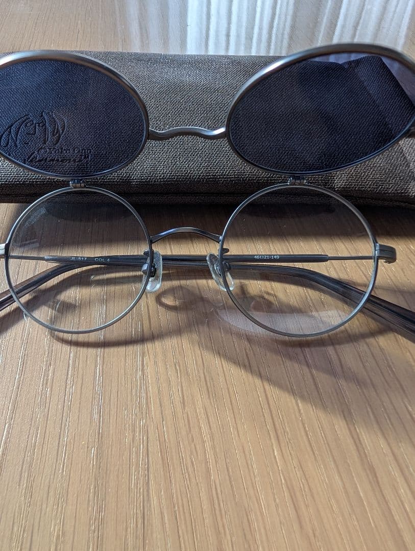 モスコットレムトッシュ　ジョン・レノン跳ね上げサングラス　セット販売