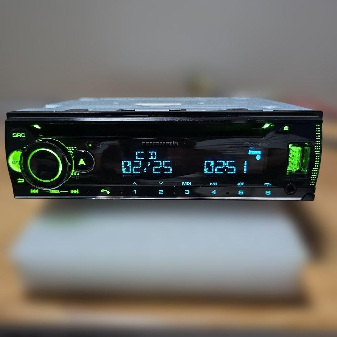 Pioneer 1DNサイズ Bluetooth内蔵 CD カーオーディオ