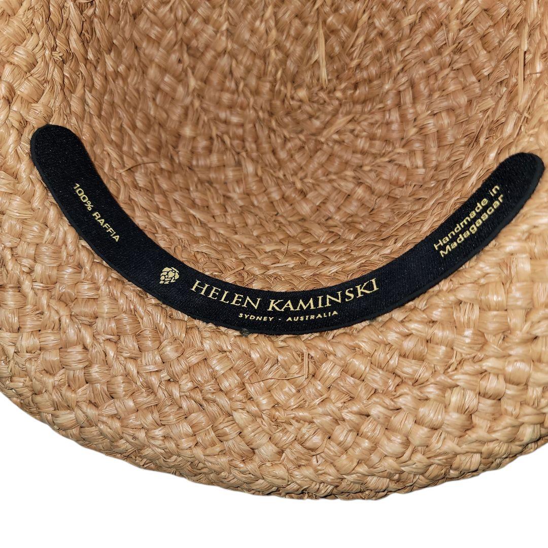 極美品 ヘレンカミンスキー 紫外線対策 ラフィアハット Classic