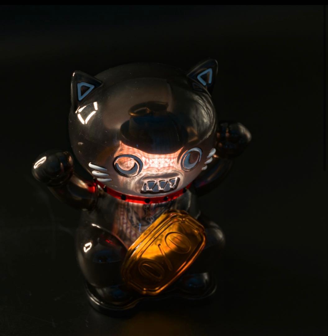 neru design 黒猫 Nekoソフビ