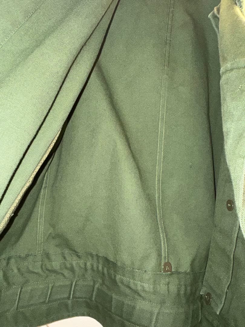 実物　スウェーデン軍　モーターサイクルジャケット　C52