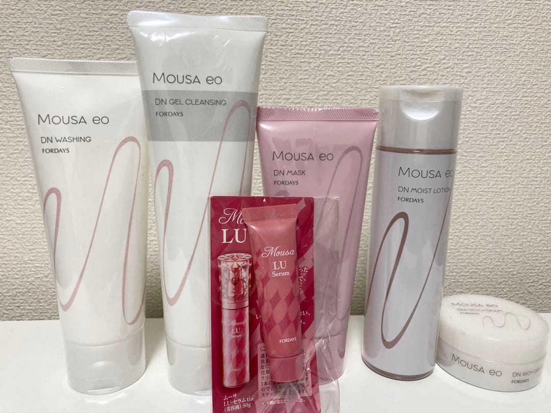 新品フォーデイズ 洗顔 クレンジング パック 化粧水 クリーム セラム 計6品