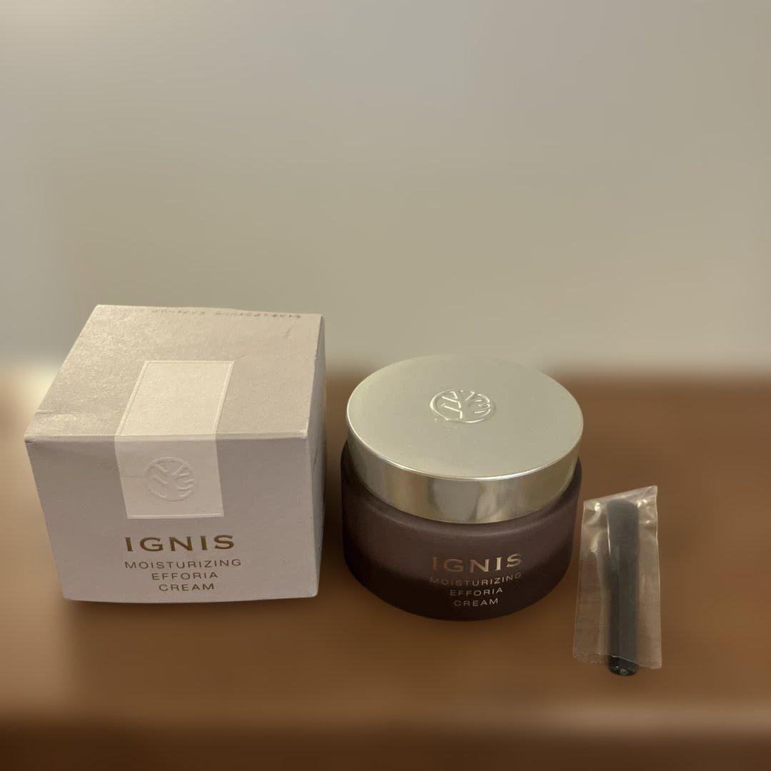 IGNIS MOISTURIZING EFORIA CREAM スパチュラ付き