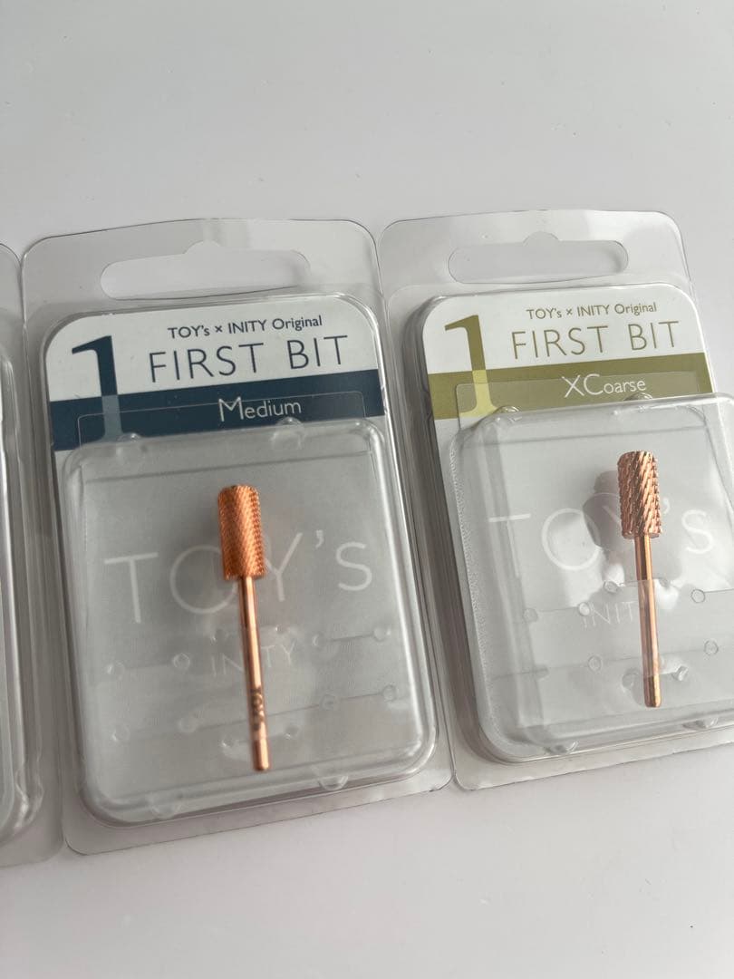 【新品・お得】トイズバイアイニティ ファーストビット3種まとめ売り　ネイルマシン