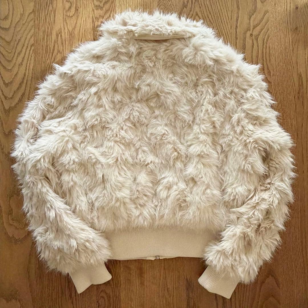 【新品未使用】♡ZARA♡ フェイクファーボンバージャケット Sサイズ