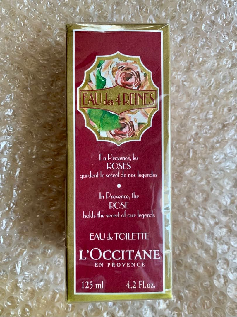 新品　ロクシタン ローズ 125ml 香水　ガーデン オーデキャトルレーヌ