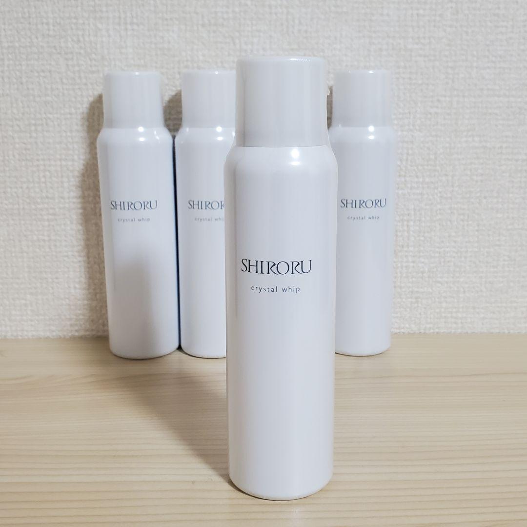 【未開封】 SHIRORU クリスタルホイップ 120g 5本セット