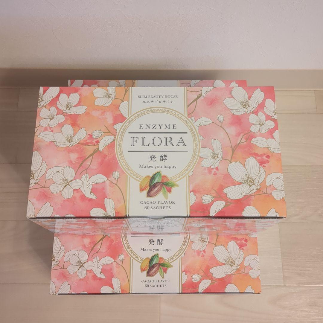 エステプロテイン　エンザイムフローラ60袋　✕3箱
