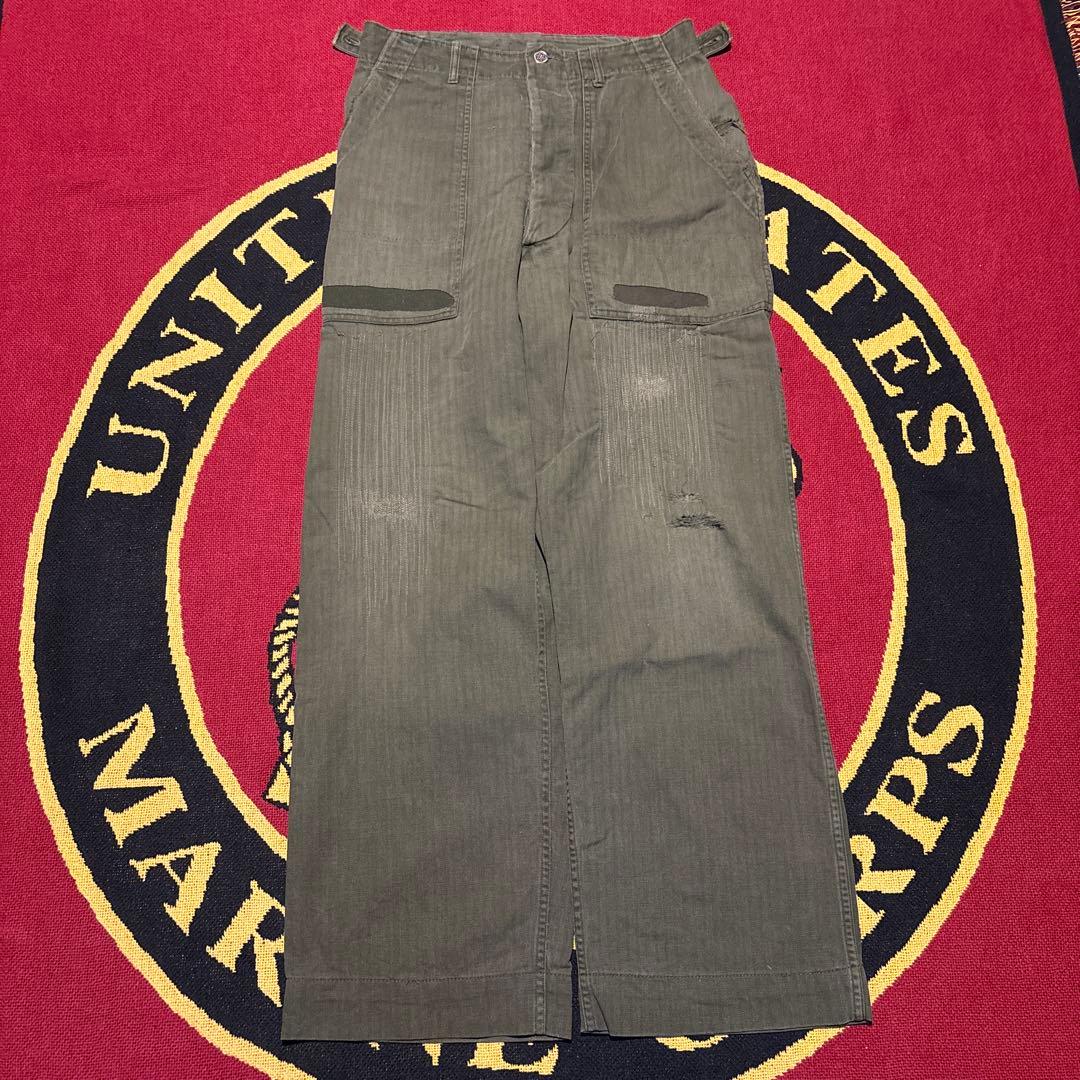 激レア40s usarmy m47 ベイカーパンツ 13スター　雰囲気系　襤褸