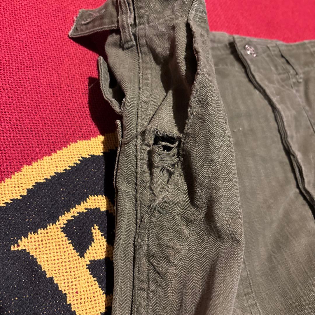 激レア40s usarmy m47 ベイカーパンツ 13スター　雰囲気系　襤褸