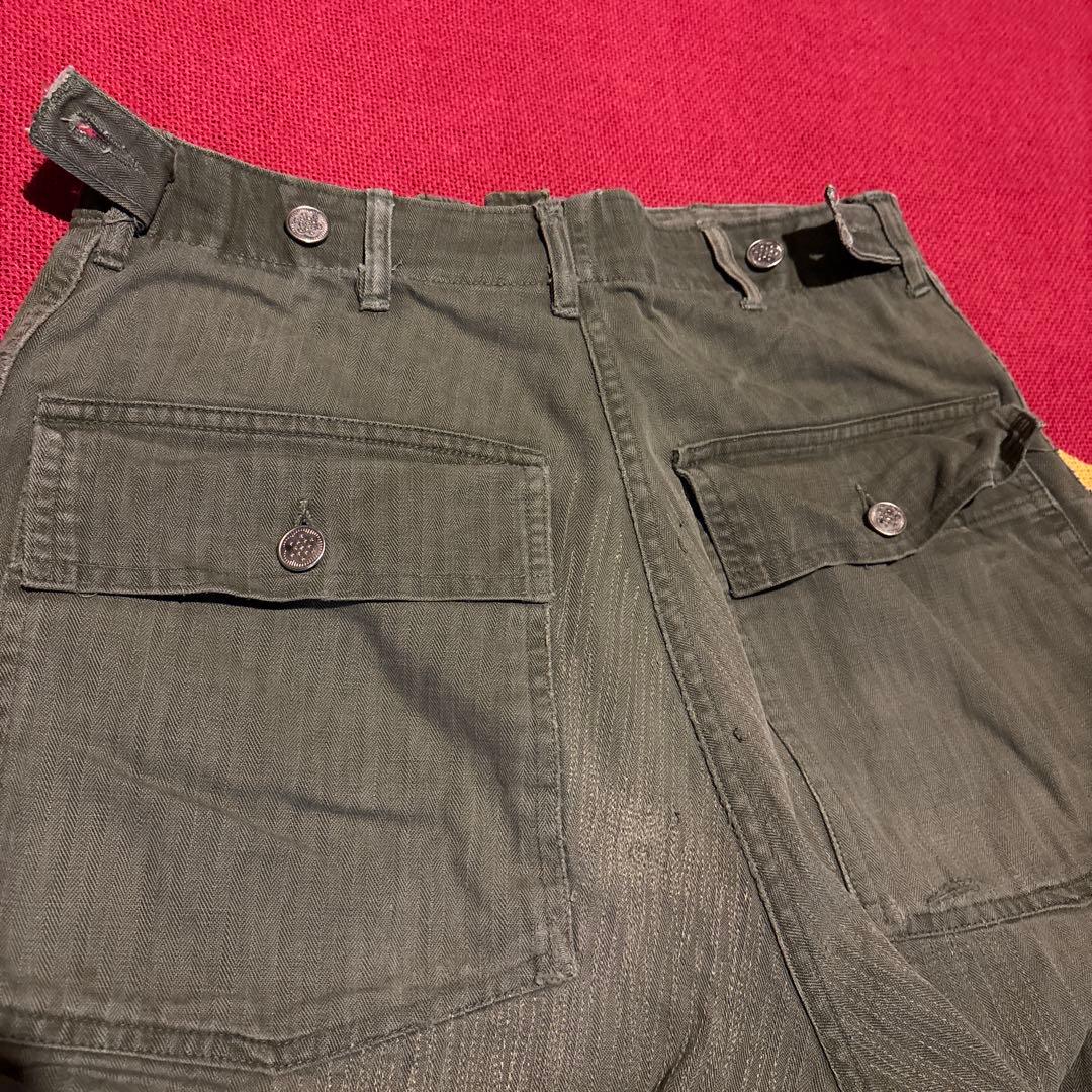 激レア40s usarmy m47 ベイカーパンツ 13スター　雰囲気系　襤褸