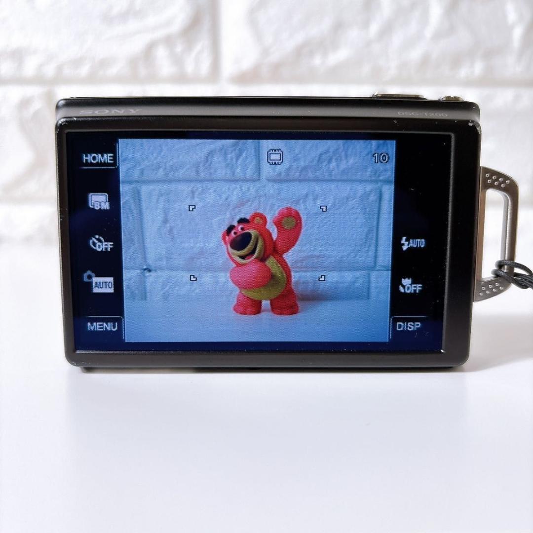 SONY ソニー DSC-T200 ブラック コンパクトデジタルカメラ 大人気