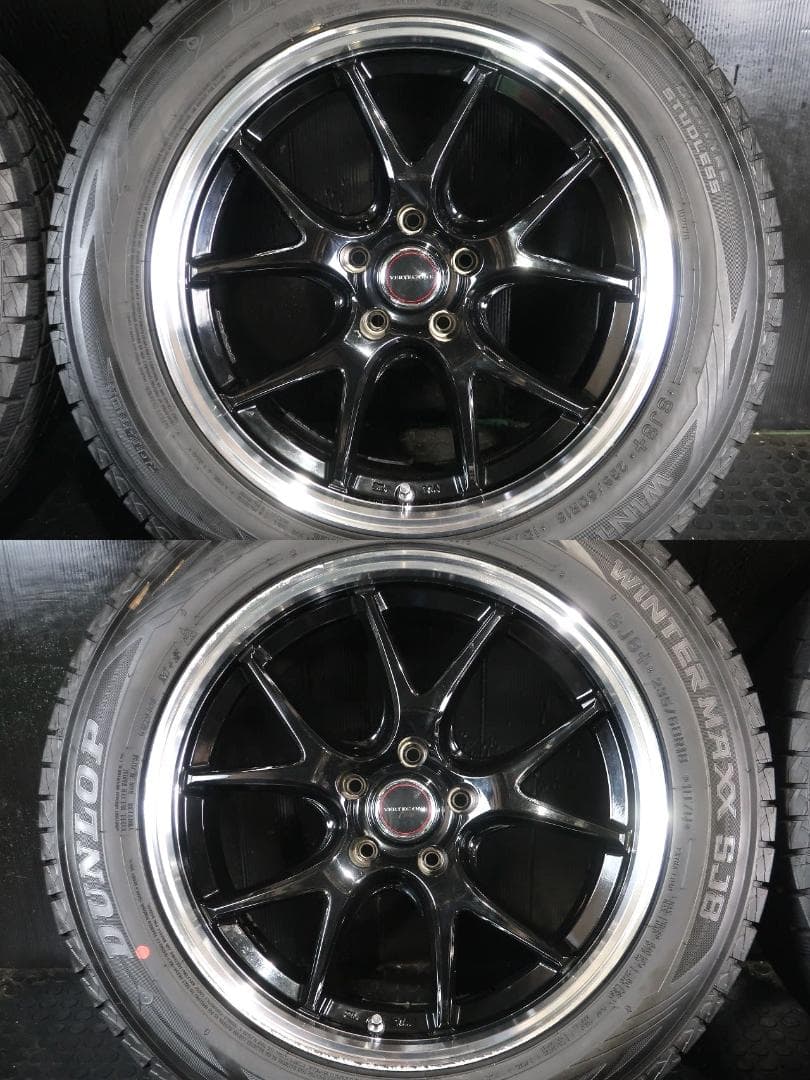 バリ山 2023年製 国産スタッドレス 235/60R18 T33エクストレイル