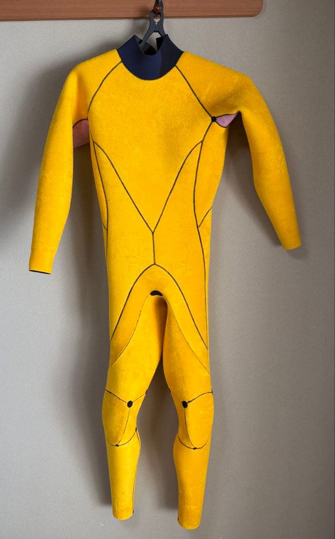 起毛3ミリバックジップ ラバー フルスーツ MLB+ 美品