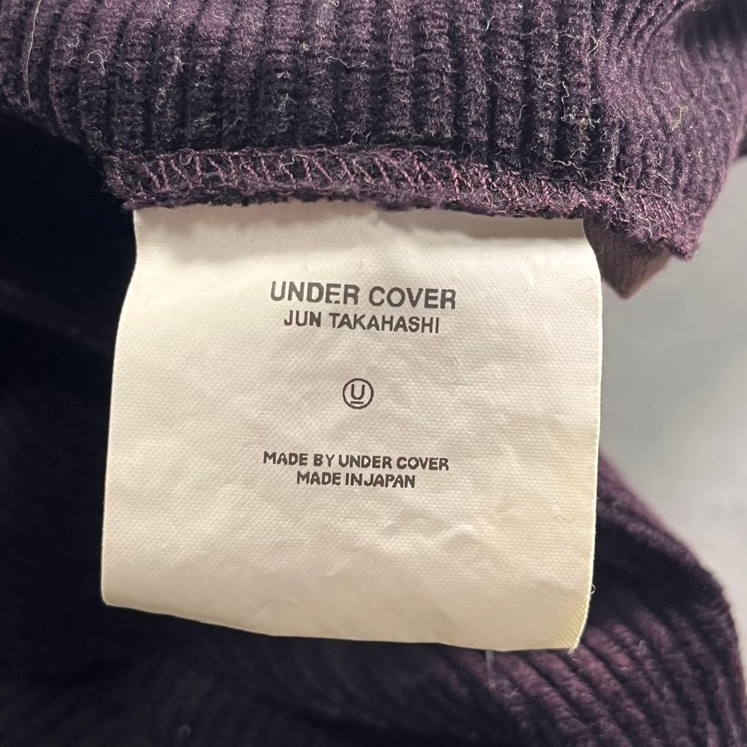 ◎01AW UNDERCOVER D.A.V.F期 コーデュロイパンツ 花パッチ