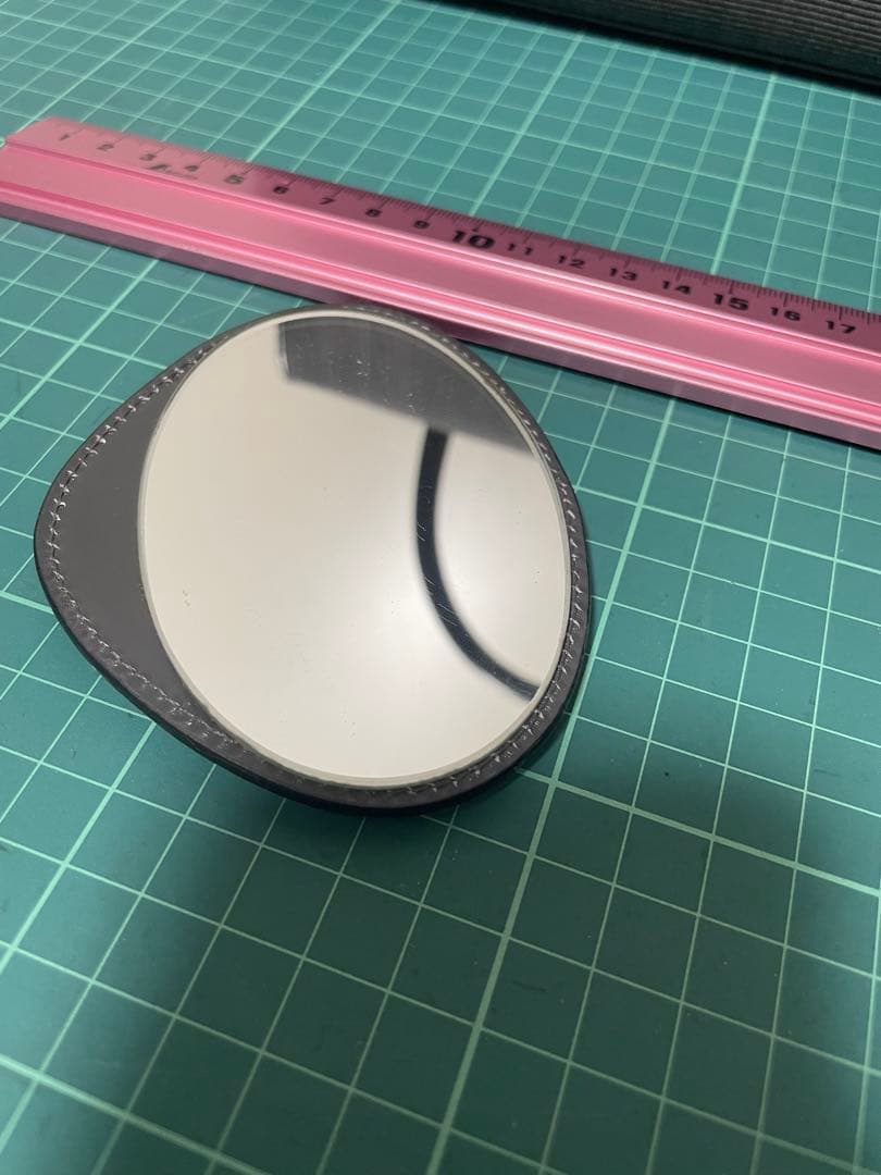 COMTESSE ホースヘア シルバーハンドバッグ