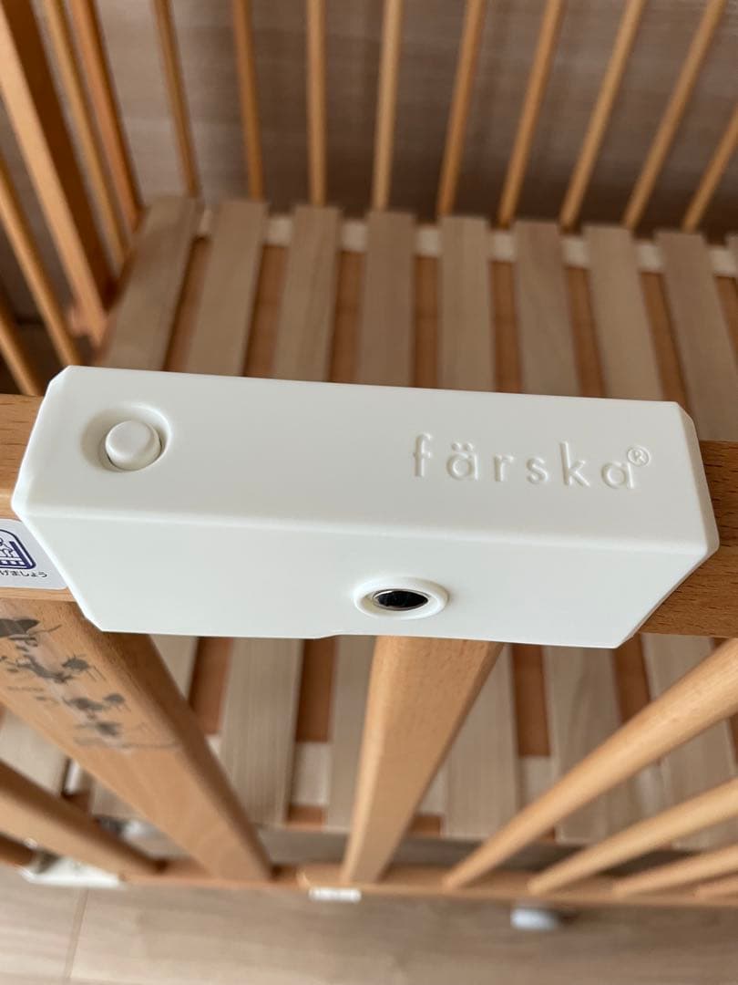 【美品】ファルスカ　［ミニサイズ］クリエイティブコット　ベビーベッド