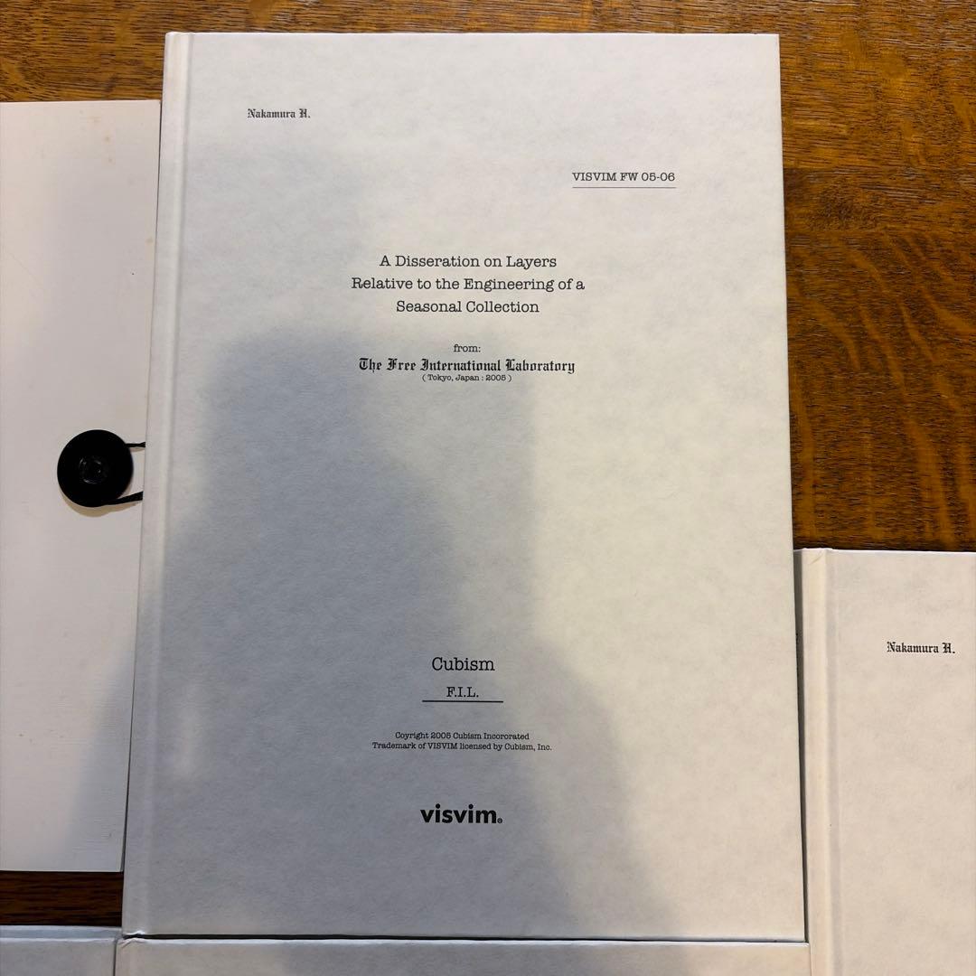visvim 05SS〜07SS コレクションカタログ 5冊セット F.I.L.