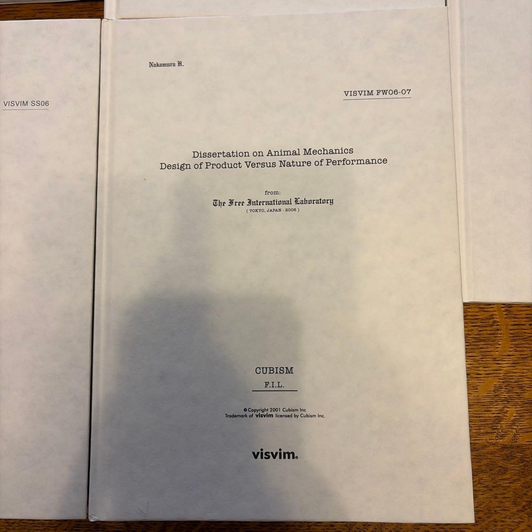 visvim 05SS〜07SS コレクションカタログ 5冊セット F.I.L.