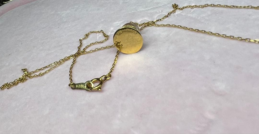 k.uno 美女と野獣 k18ネックレス