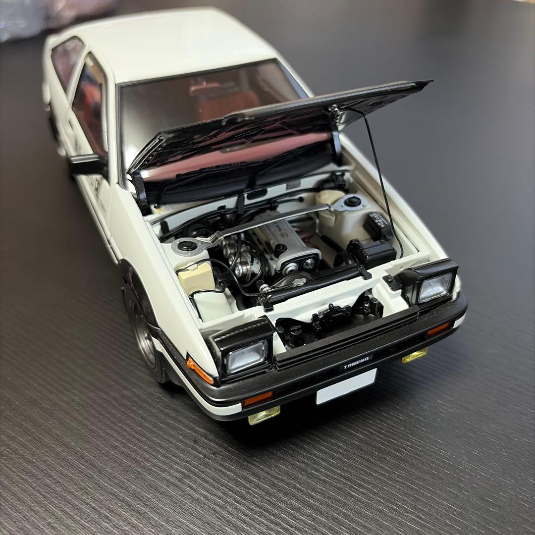 オートアート AE86 1/18　頭文字D