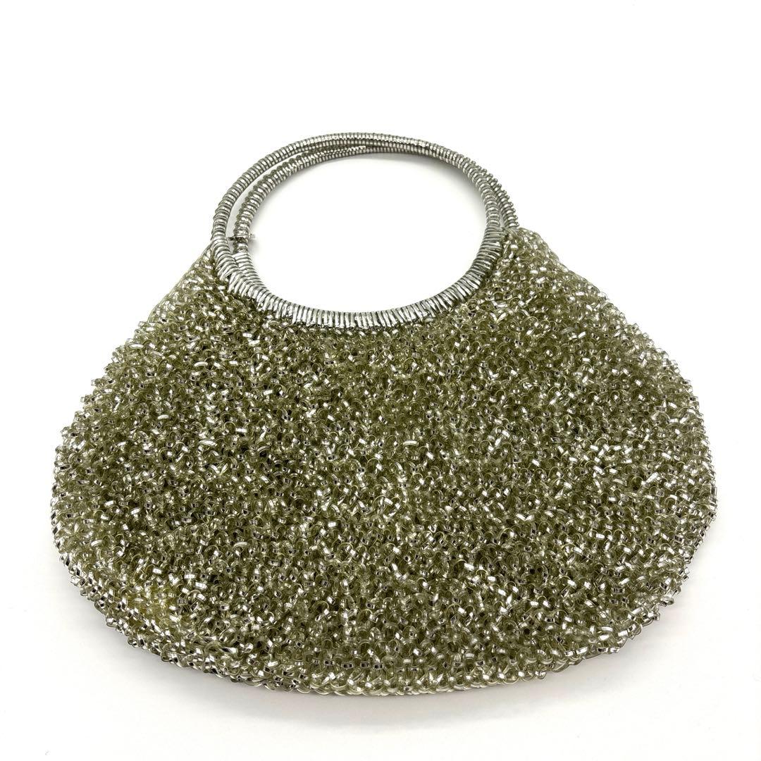 【美品】ANTEPRIMA アンテプリマ　ワイヤーバック　ビーズ装飾