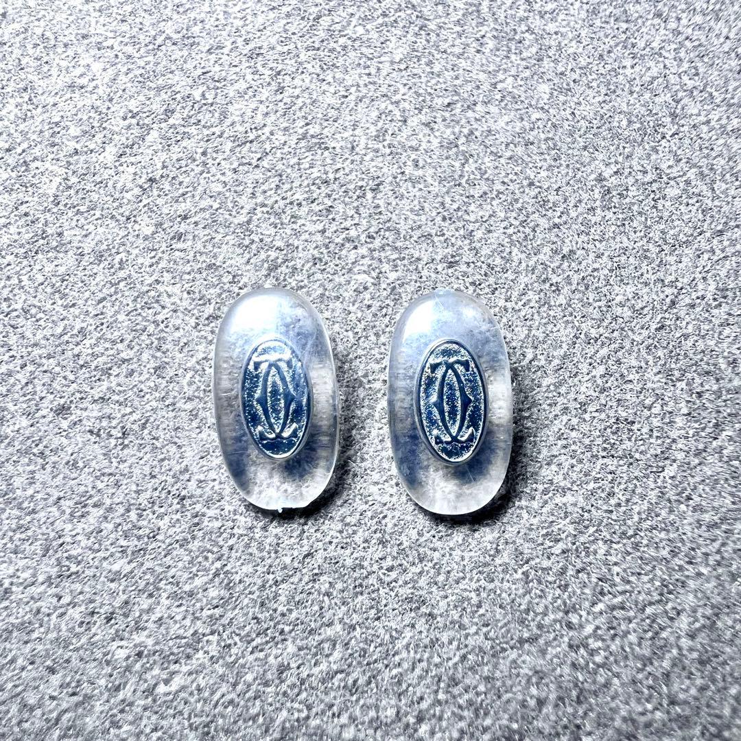 【正規品】新品　Cartier カルティエメガネ用ノーズパッドsサイズ　シルバー