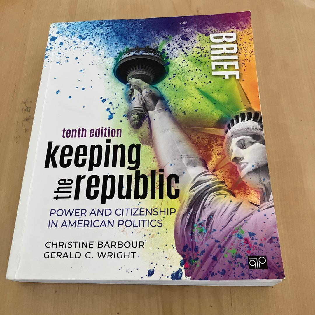 洋書 Keeping the republic Tenth Edition