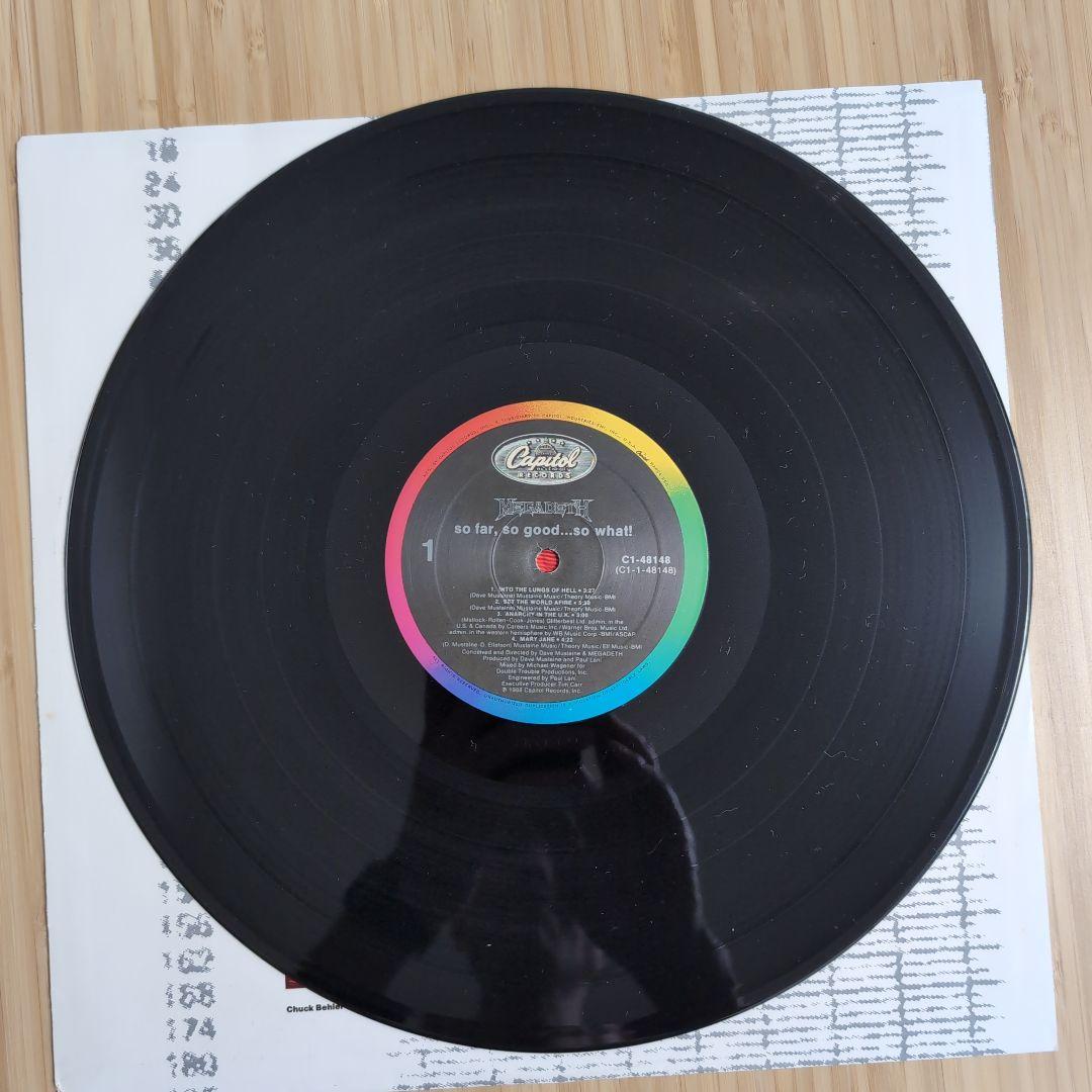 洋楽 MEGADETH / SO FAR, SO GOOD... SO WHAT!