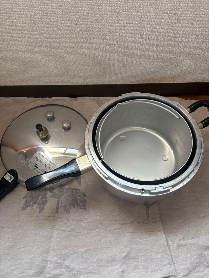 長岡式 圧力鍋 コップスプーン付き