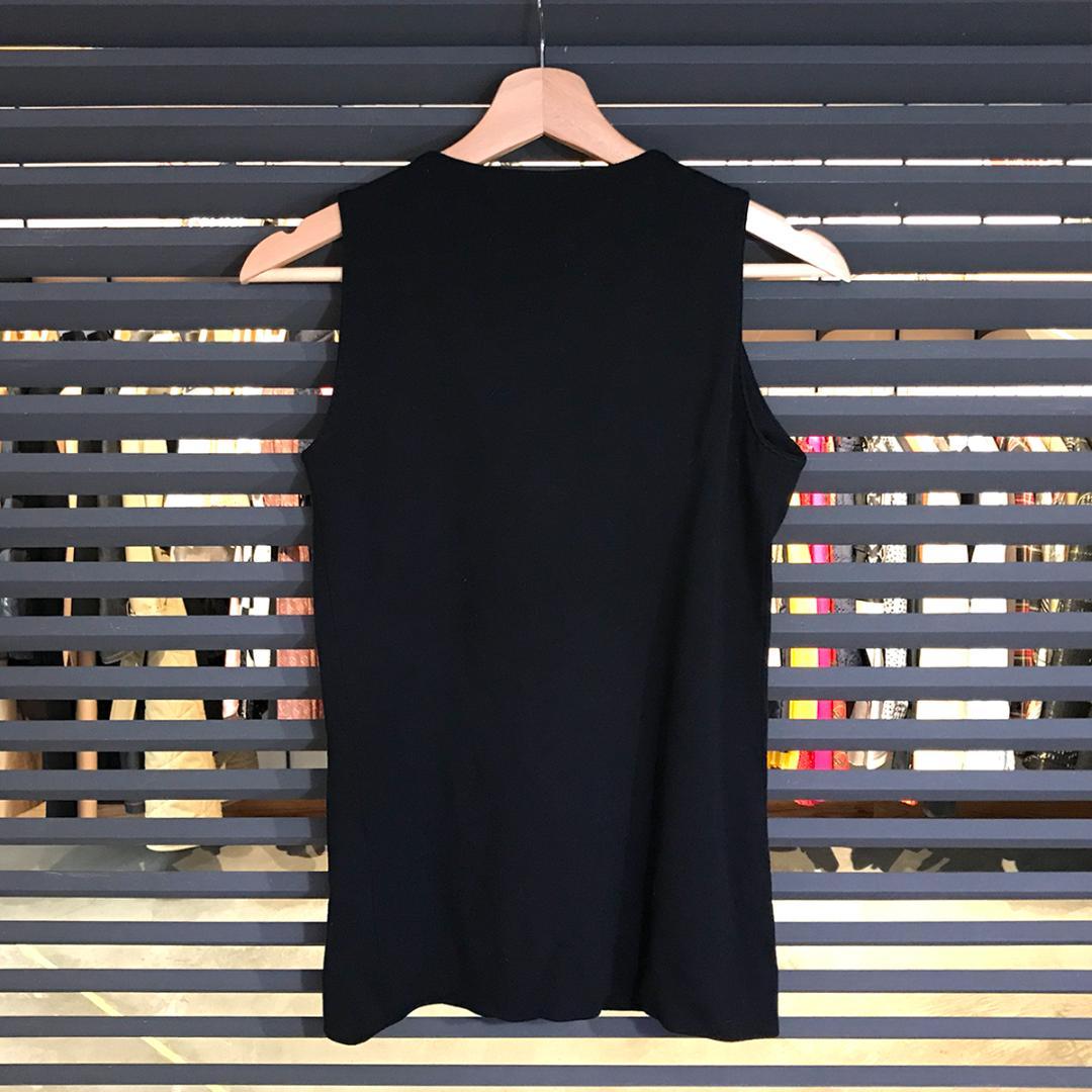 美品 ルイヴィトン ノースリーブ チュニック トップス ブラック 36 Sサイズ