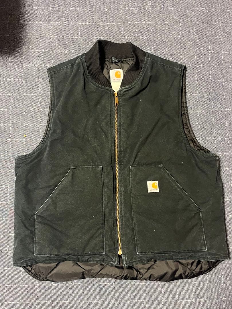 CarharttダックベストXL Blackカーハート