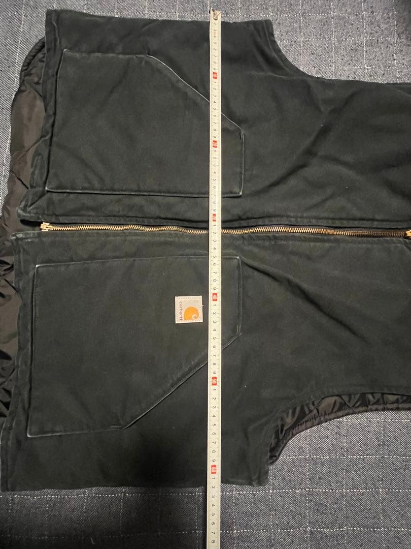 CarharttダックベストXL Blackカーハート