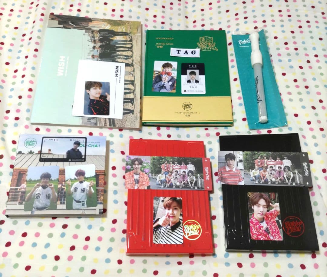 GOLDEN CHILD CD、ペンラまとめ