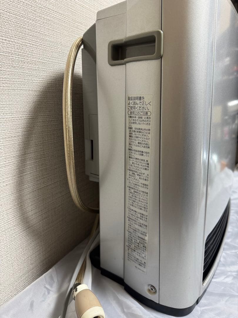 Rinnai RC-E5801TAC ガスファンヒーター　ガスホース付き