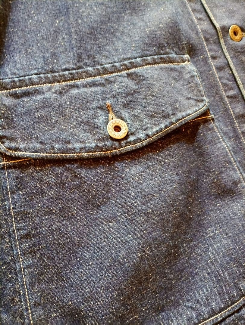 RRL USARMY デニムカバーオール インディゴ リミテッド ボルチモア　L