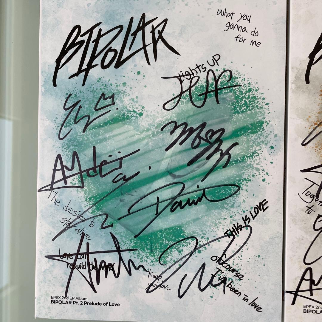 EPEX イペ Mwave サイン サイン入り CD トレカ