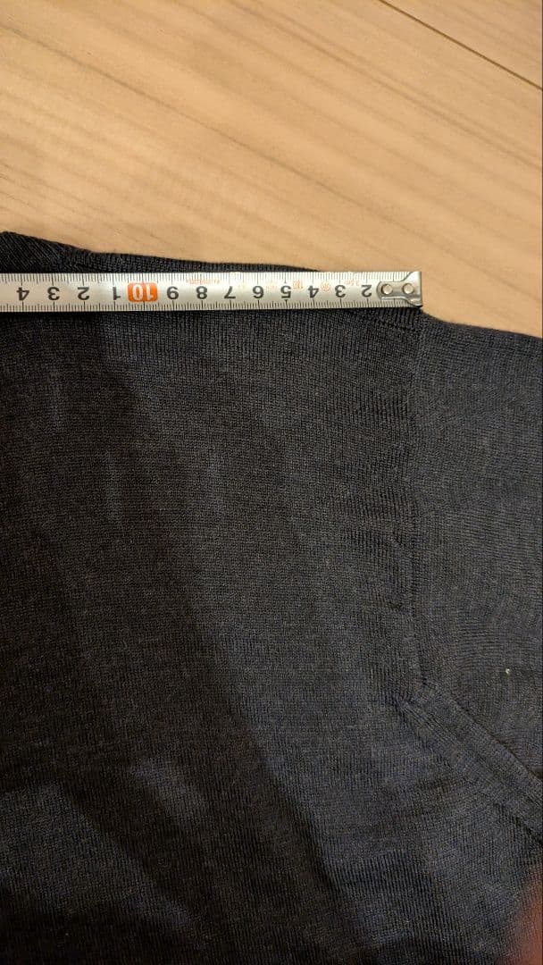 ジョンスメドレー　24g M ウール　ダークグレー