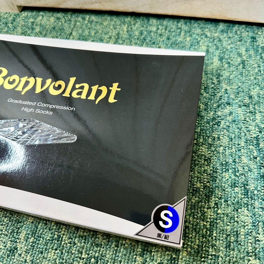 Bonvolant ボンボラン グラデュエイテッドコンプレッションハイソックス