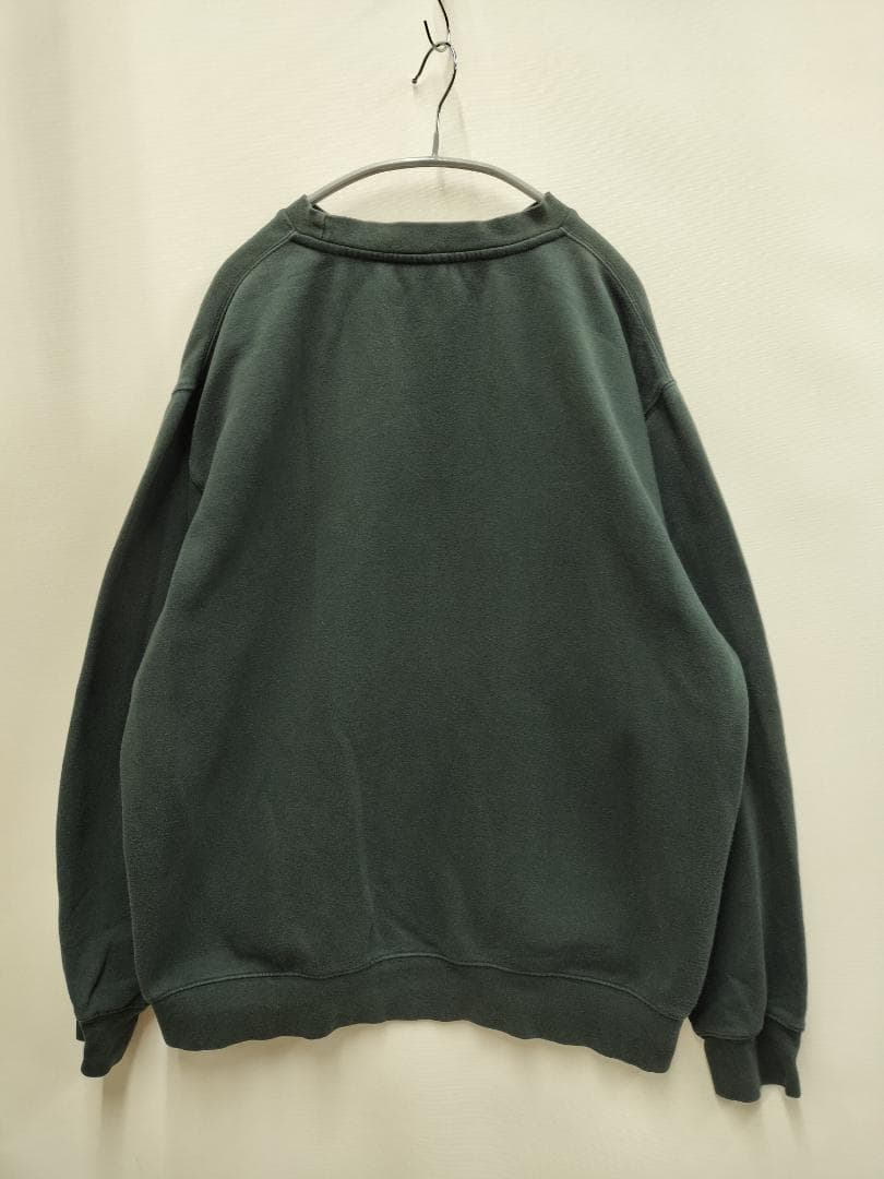 ステューシー90sヴィンテージ紺タグスウェット/ドラゴンライオンロゴSIZE L