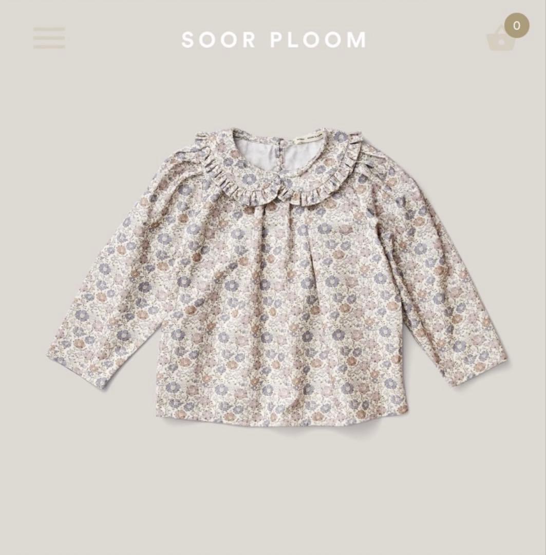 トップス Soor Ploom Astrid Blouse, Floral6y
