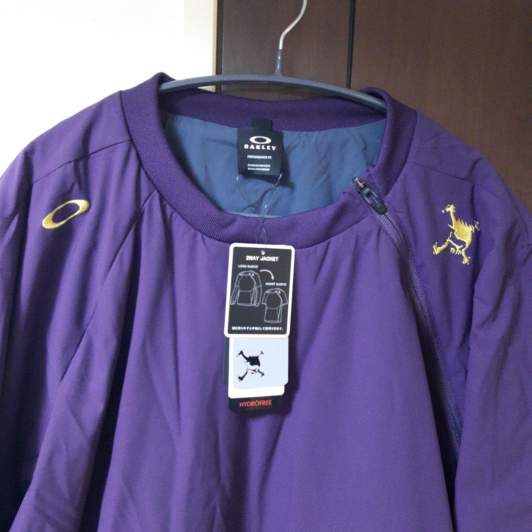 新品　オークリーゴルフ　メンズウエア　プールオーバージャケット