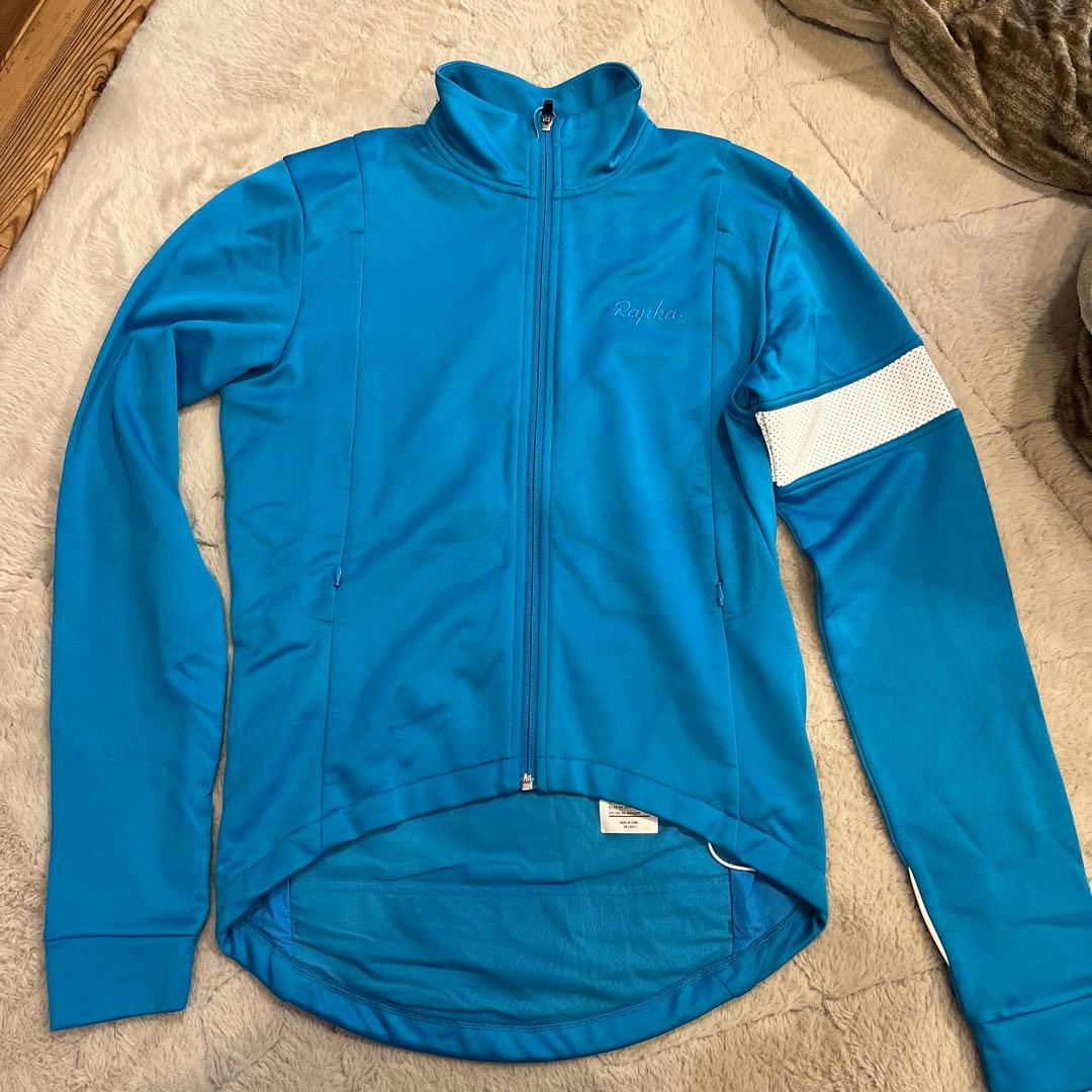 Rapha 青 サイクルジャージ ジップアップ