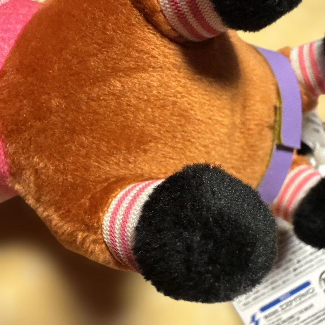 タグ付♡ハルウララ♡サラブレッドコレクションマスコットボールチェーン/ピンク