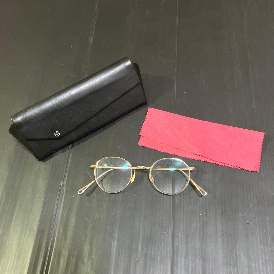 メガネ　レトロ　ayame poker face