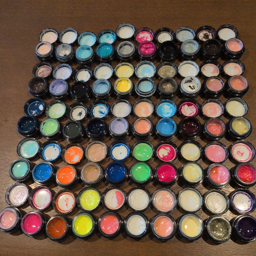 ジェルネイルカラー85色セット