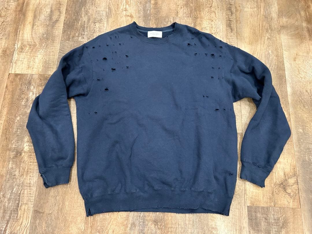 アンユーズドunusedダメージ加工スエットUS2268 サイズ3