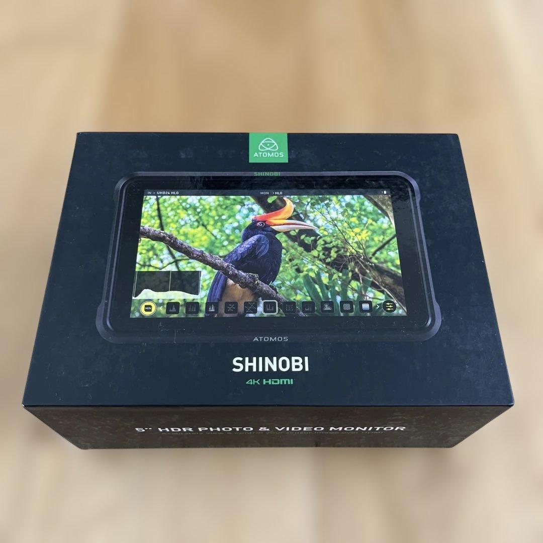 Atmos Shinobi 5.2インチ 4K外部モニター