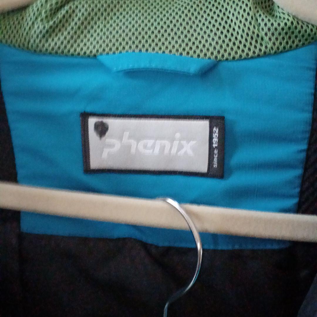 phenix スキーウェア 青 M/fablice パンツ 黄緑 M メンズ